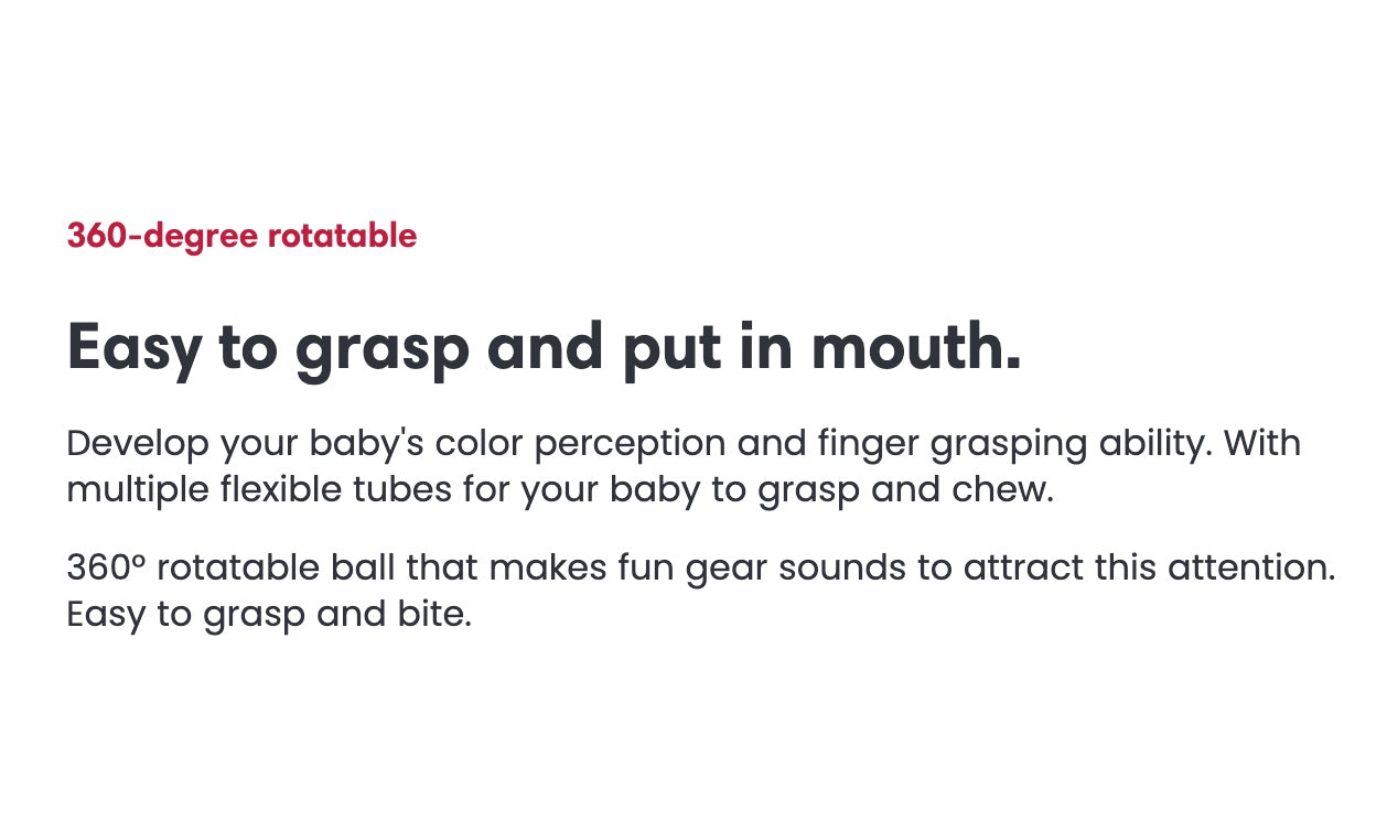 Starry Sky Teether Ball