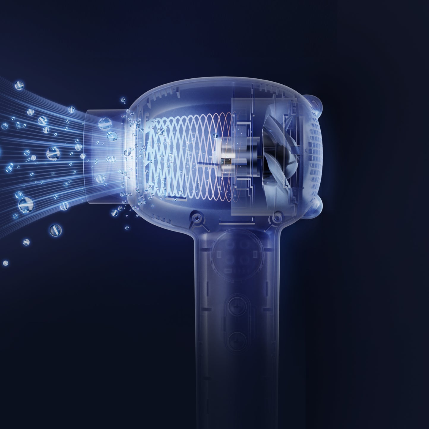 Asciugacapelli senza fili - Cordless Hair Dryer