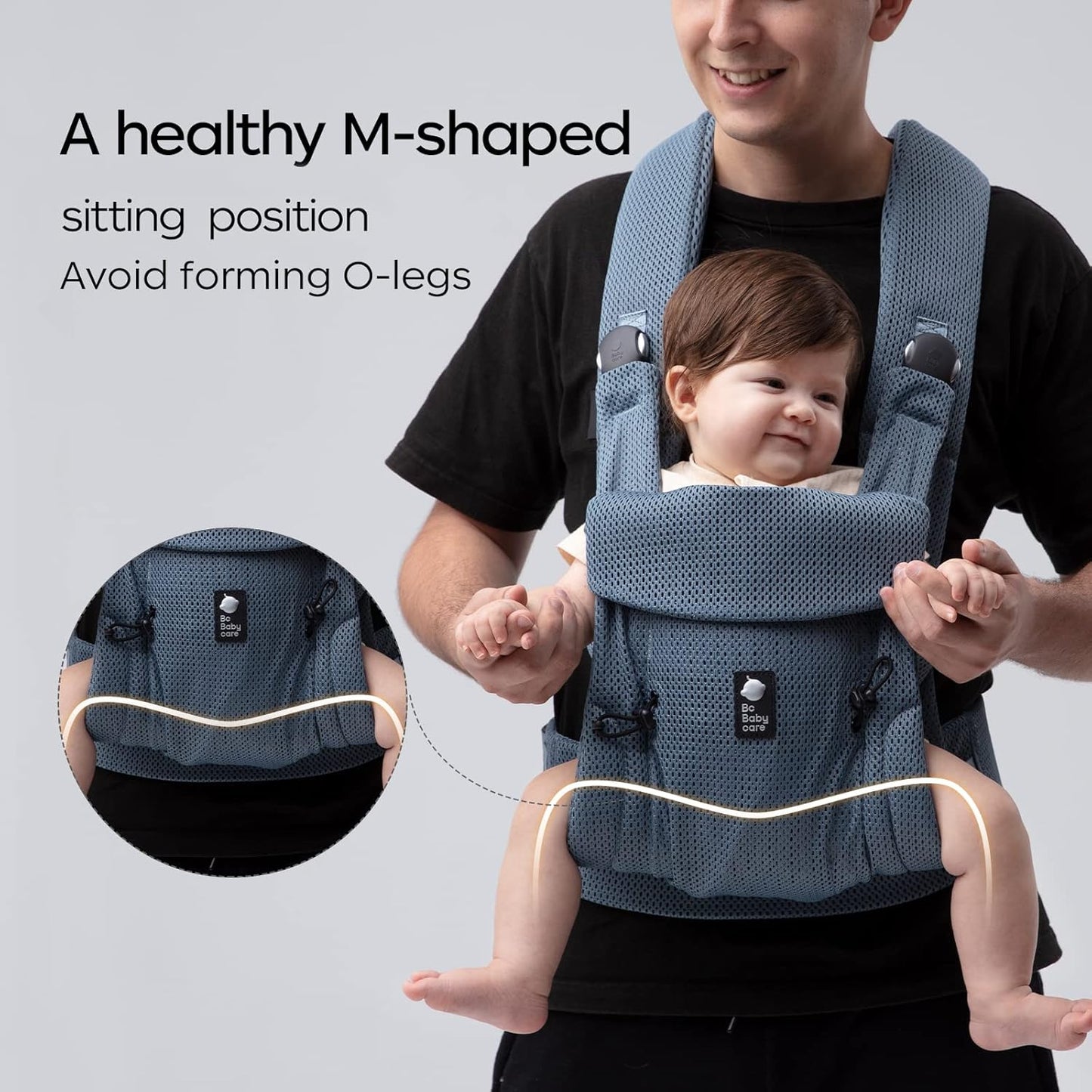 Free Decompression Baby Carrier-Marsupio Neonato a Compressione Libera